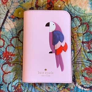 NWT Kate Spade Flock Party Passport Holder